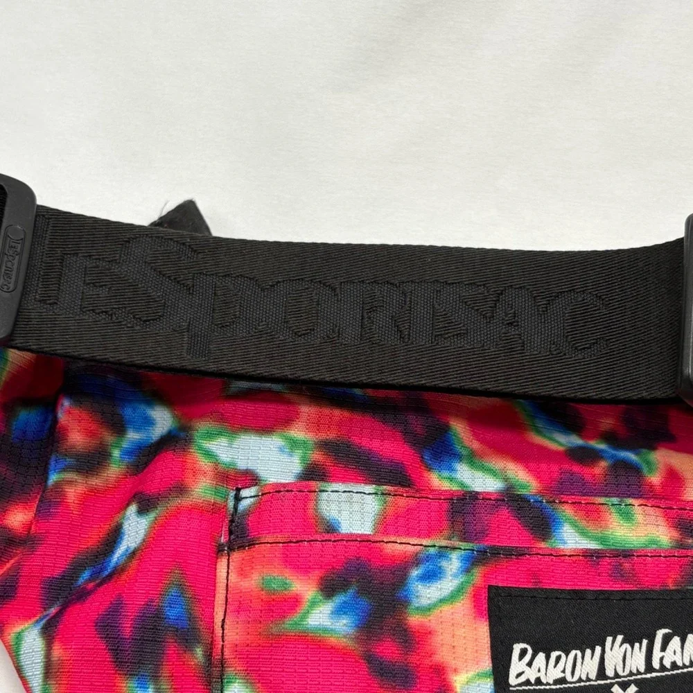LeSportsac X Baron Von Fancy Tie Dye Fanny Pack Crossbody Waist Sling‎ Bag EUC